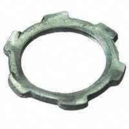 HALEX Conduit Locknut, 2 in, Steel, Zinc, 50PK 61920B